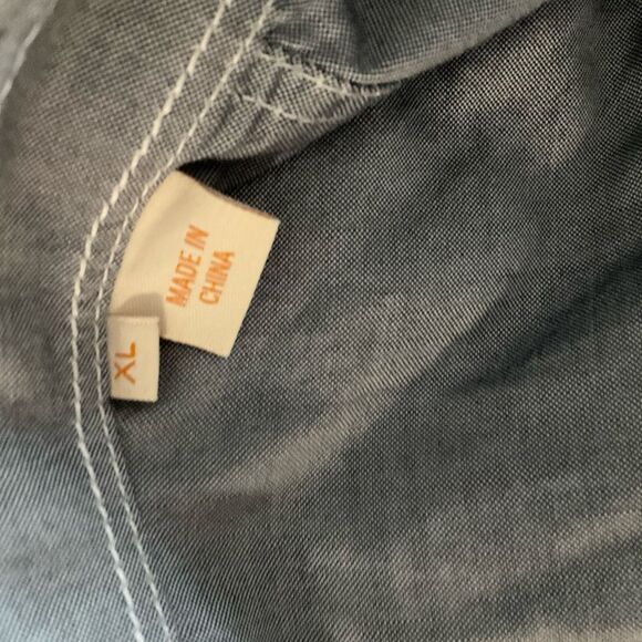 Men’s Hugo Orange Hugo Boss Snap Up Shirt, XL. Grey - Picture 9 of 16